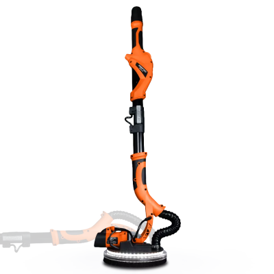 Шлифовальная машинка жираф ASPRO C8 для шлифовки потолков и стен (складная с подсветкой)
